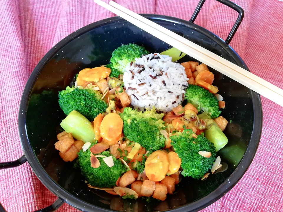 Curry - Gemüse mit Tofu von traube | Chefkoch.de