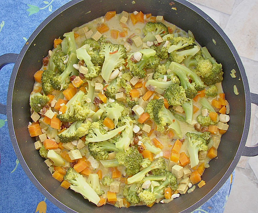 Curry - Gemüse mit Tofu von traube | Chefkoch.de