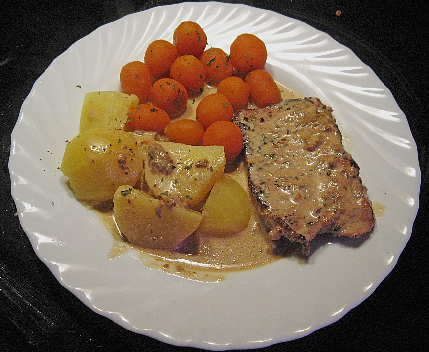 Marinierte Schnitzel mit Sahnesoße von beemybear | Chefkoch.de