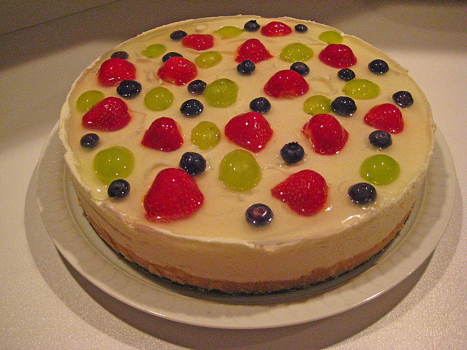 Frischkäse - Kiwi - Torte von honigschlumpf | Chefkoch.de