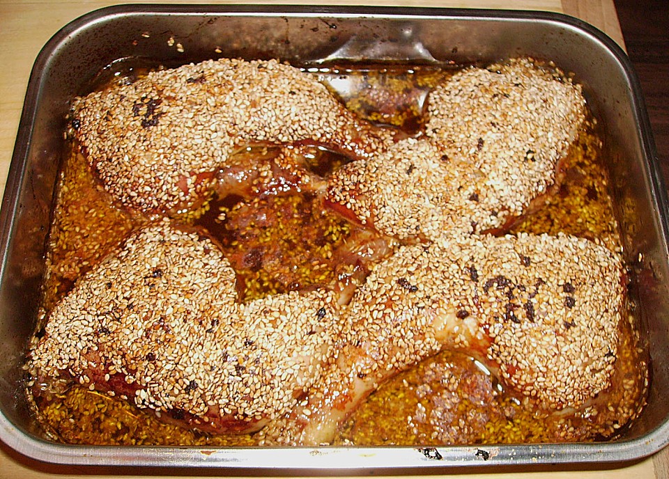 Sesam - Hühnchen von Nirak7 | Chefkoch.de