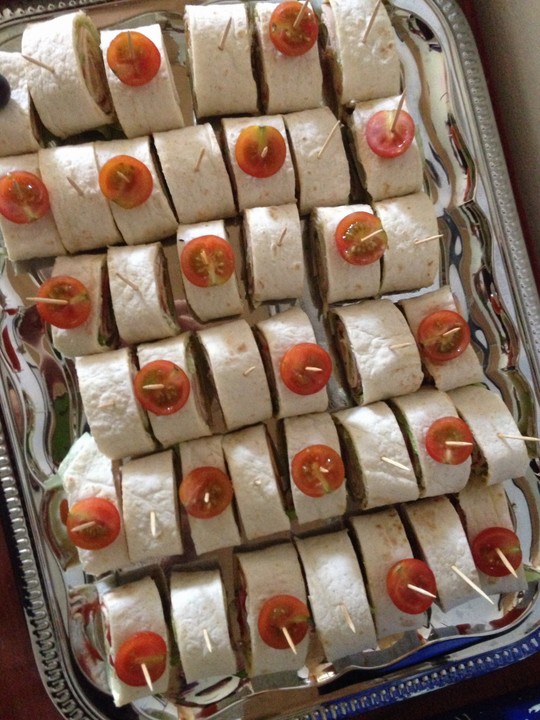 Party Wraps mit Frischkäse und Putenbrust von pukkimaus04 | Chefkoch.de