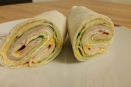 Party Wraps mit Frischkäse und Putenbrust Rezept mit Bild Chefkoch de