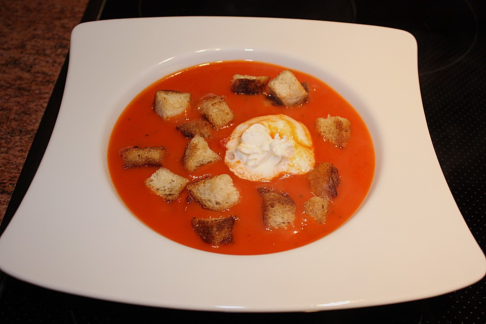 Tomatencremesuppe von Dannii_Red | Chefkoch.de