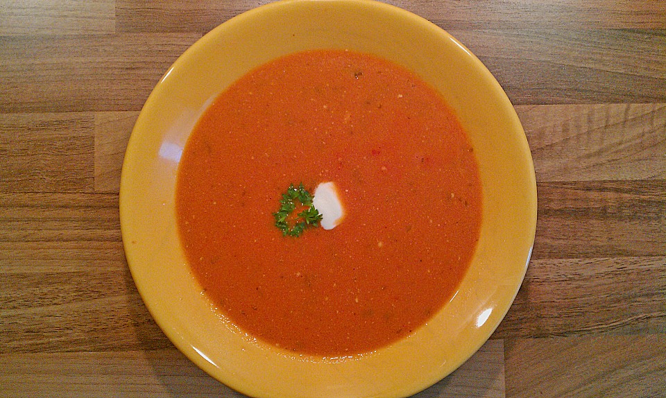 Tomatencremesuppe von Dannii_Red | Chefkoch.de