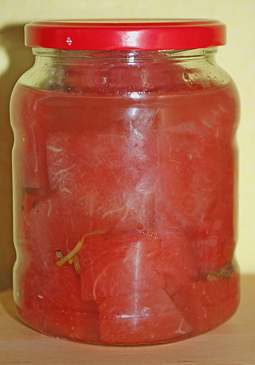 Eingelegte Wassermelone süß sauer von monet66 Chefkoch.de