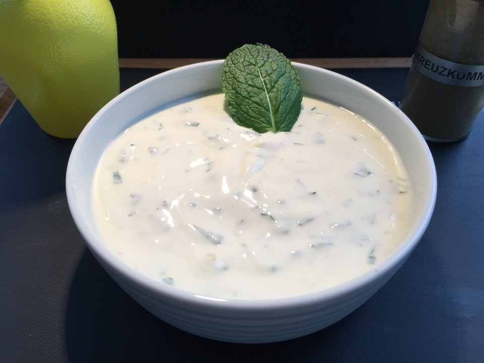 Joghurt Dip mit Minze von Himbi777 Chefkoch.de