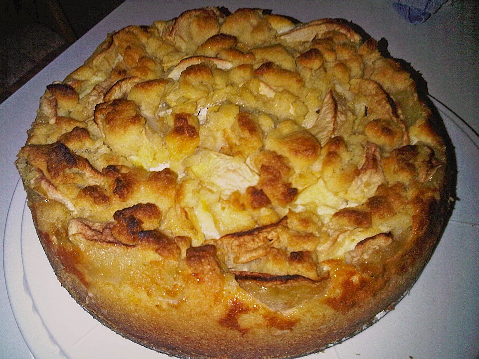 Apfel - Rahm - Streuselkuchen von BiFli | Chefkoch.de