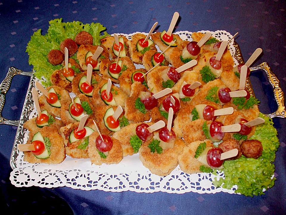Wiener Schnitzel Fingerfood - Food Ideas