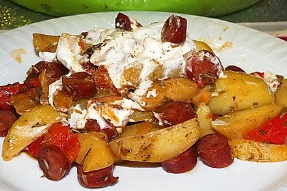 Bunte Kartoffel Rezepte mit Paprika