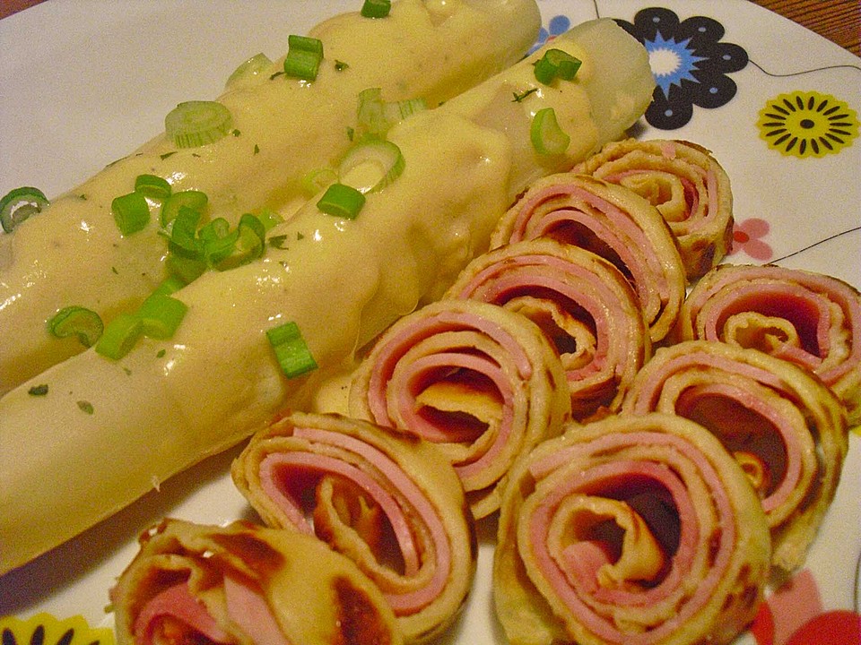 Schinken - Pfannkuchen zu Spargel von gabriele1105 | Chefkoch.de