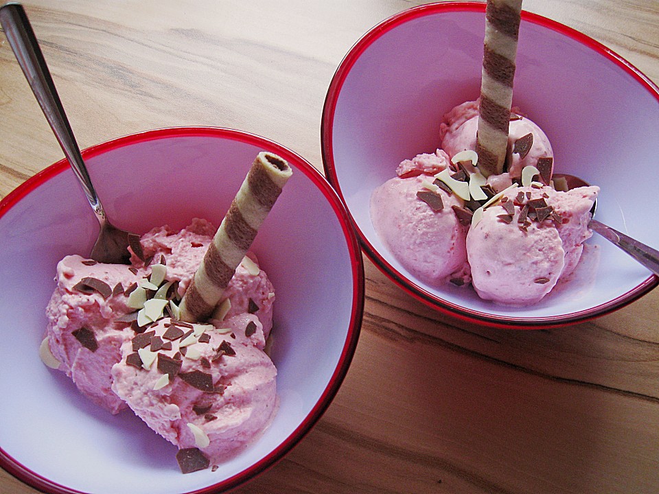 Erdbeer - Joghurt - Eis von Xapor | Chefkoch.de