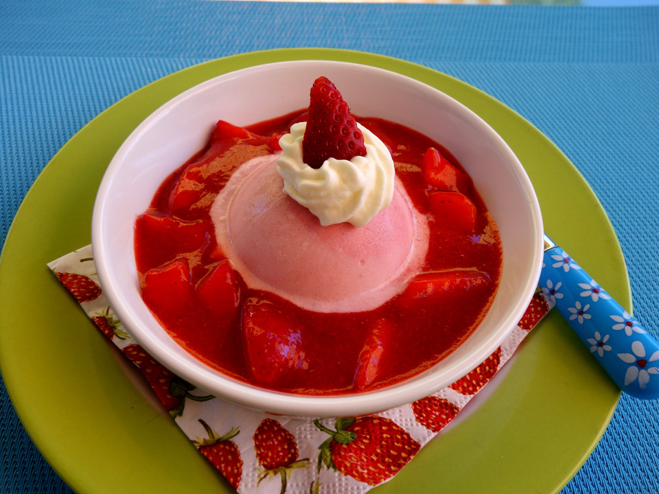Erdbeer - Joghurt - Eis von Xapor | Chefkoch.de