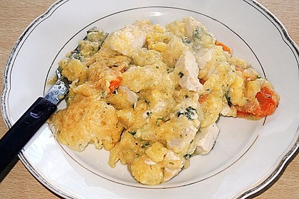 Polenta - Auflauf mit Hähnchenbrust 9