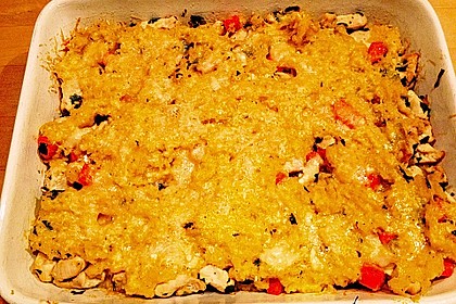 Polenta - Auflauf mit Hähnchenbrust 10