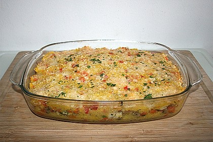 Polenta - Auflauf mit Hähnchenbrust 3