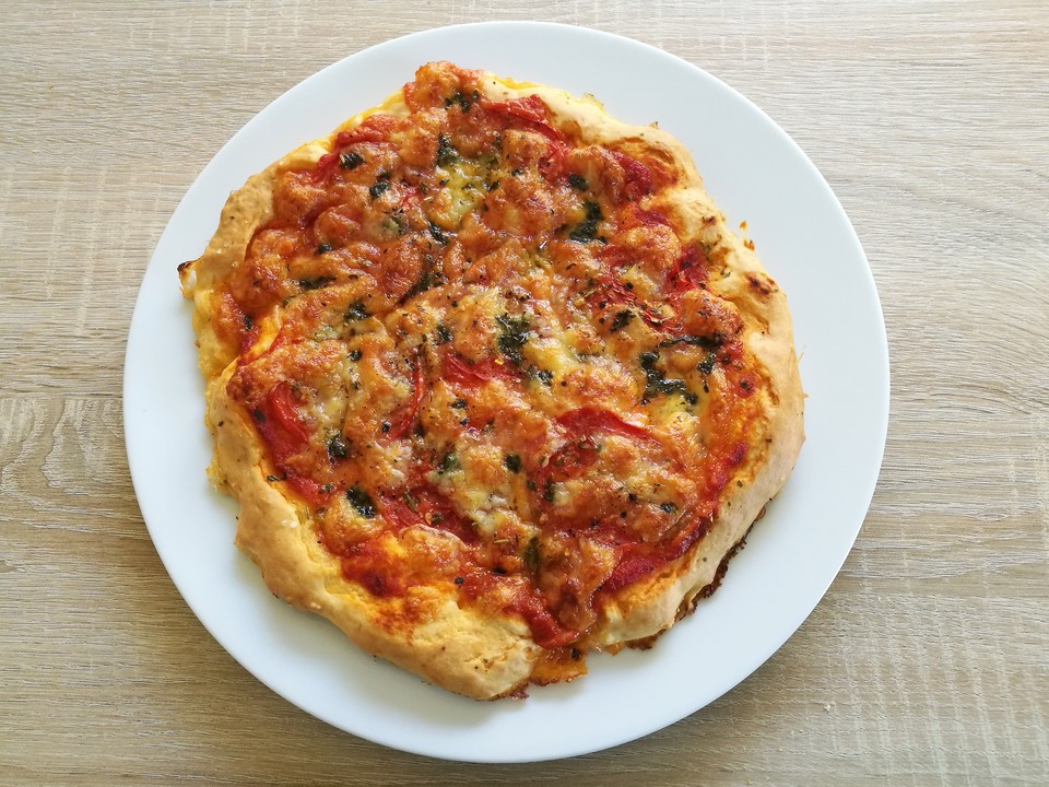 Pizzateig ohne Hefe oder Quark von Trotty | Chefkoch.de