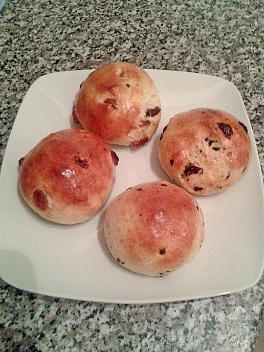 Rosinenbrötchen aus Quark - Ölteig | Chefkoch.de