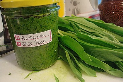 Bärlauch-Gewürzpaste 8