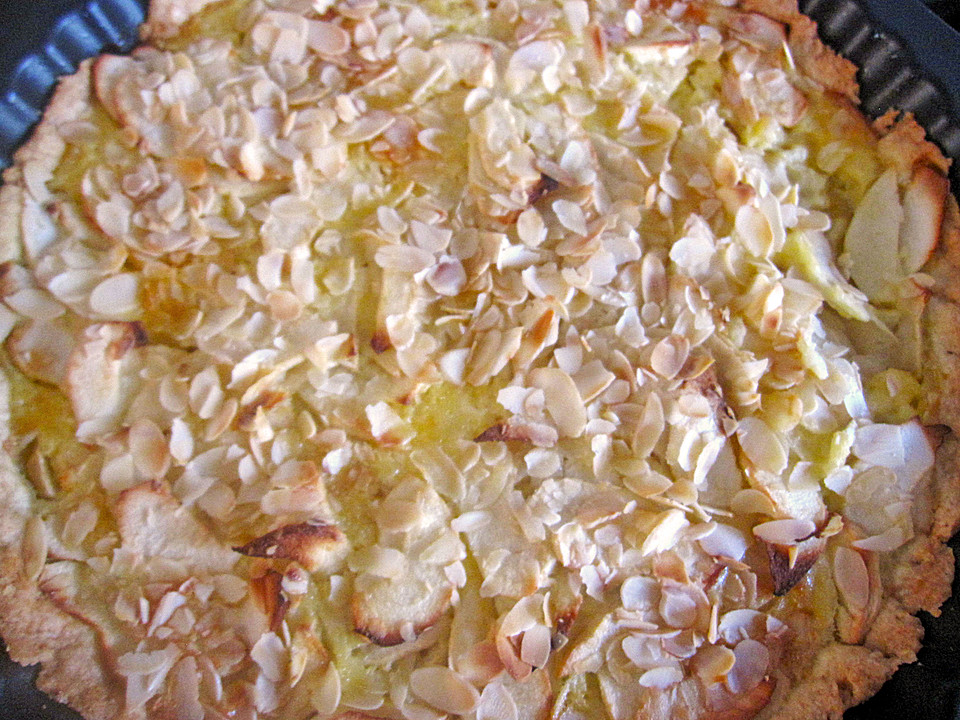 Apfelkuchen mit Amaretto - Sahne - Guss von Christine_R | Chefkoch.de