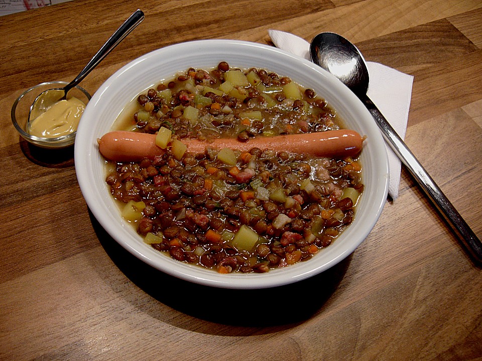 Linsensuppe nach Mutters Art von Elfi | Chefkoch.de