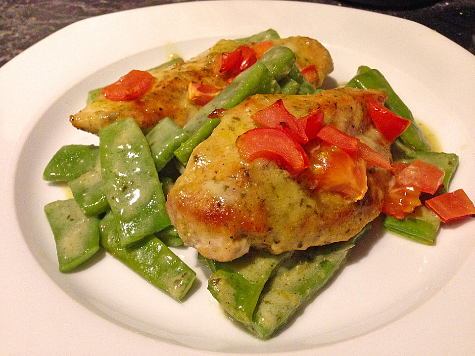 Hähnchenfilet in Pesto - Sahne von Papiertüte | Chefkoch.de