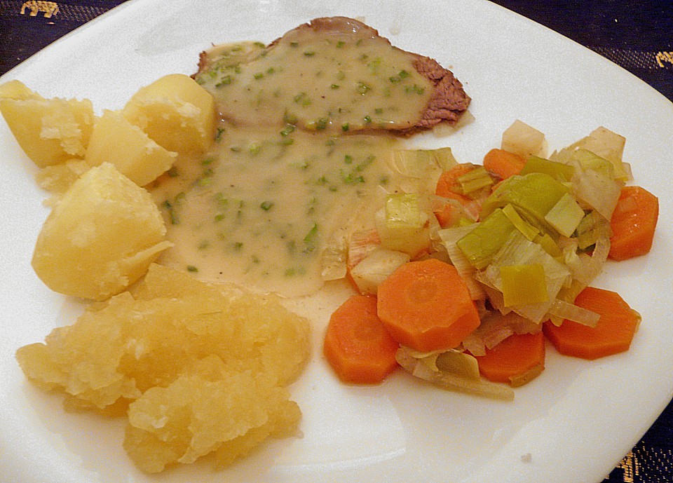 Tafelspitz mit Meerrettichsauce und Apfelkren von Bini17 | Chefkoch.de