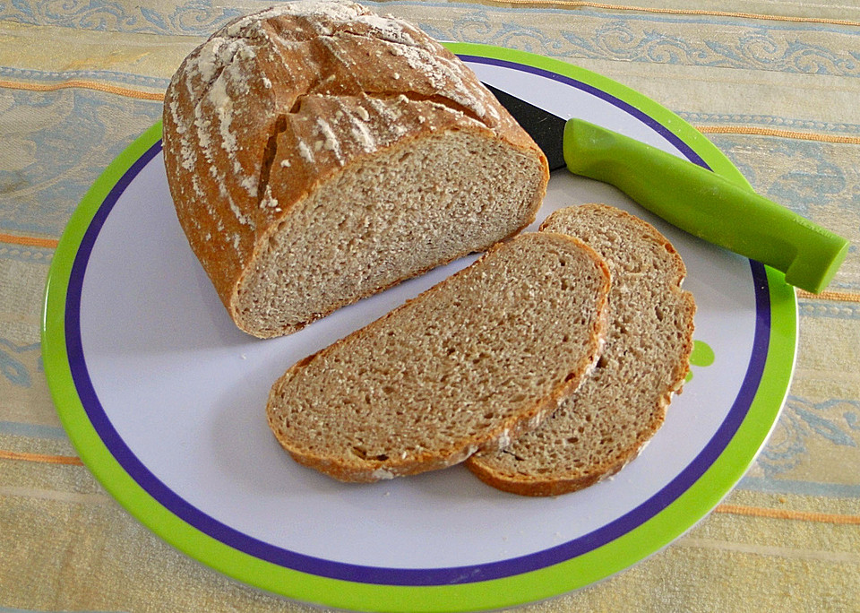 Herzhaftes Weizenmischbrot ohne Sauerteig von Möhrchen51 | Chefkoch.de