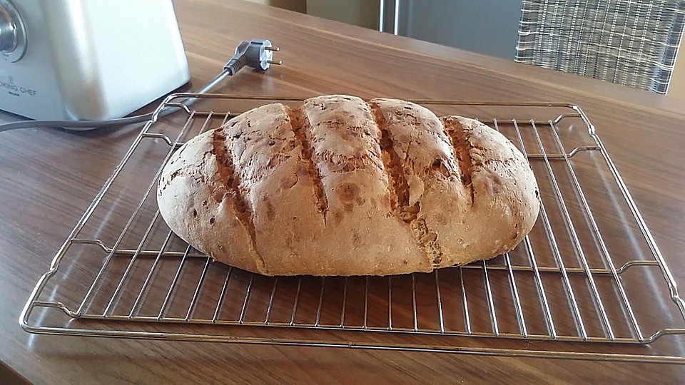 Herzhaftes Weizenmischbrot ohne Sauerteig von Möhrchen51 | Chefkoch.de