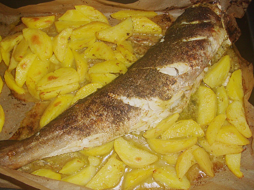 Ganzer Lachs, im Ofen gegart von AH-Liebling | Chefkoch.de