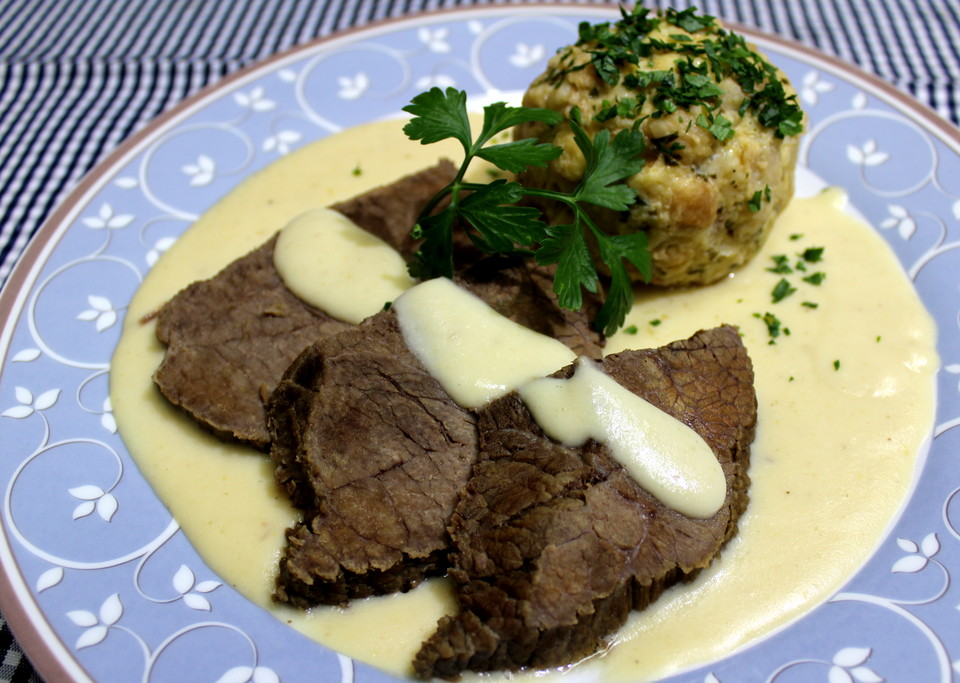 Rindfleisch mit Meerrettichsoße von mellig | Chefkoch.de