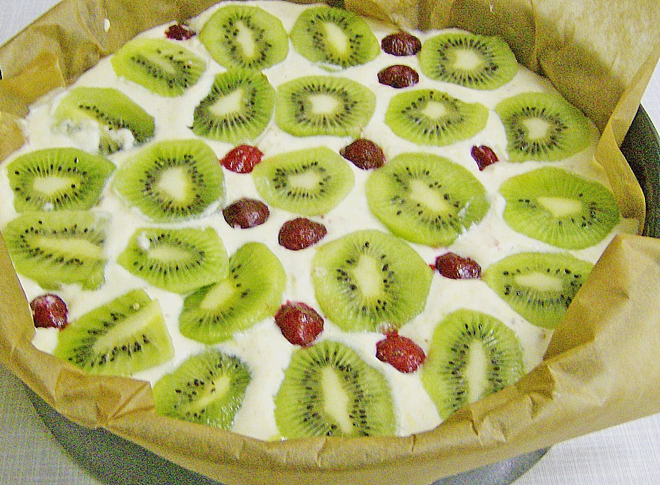 Käse - Obst Kuchen II, ohne Boden von Hans60 | Chefkoch.de