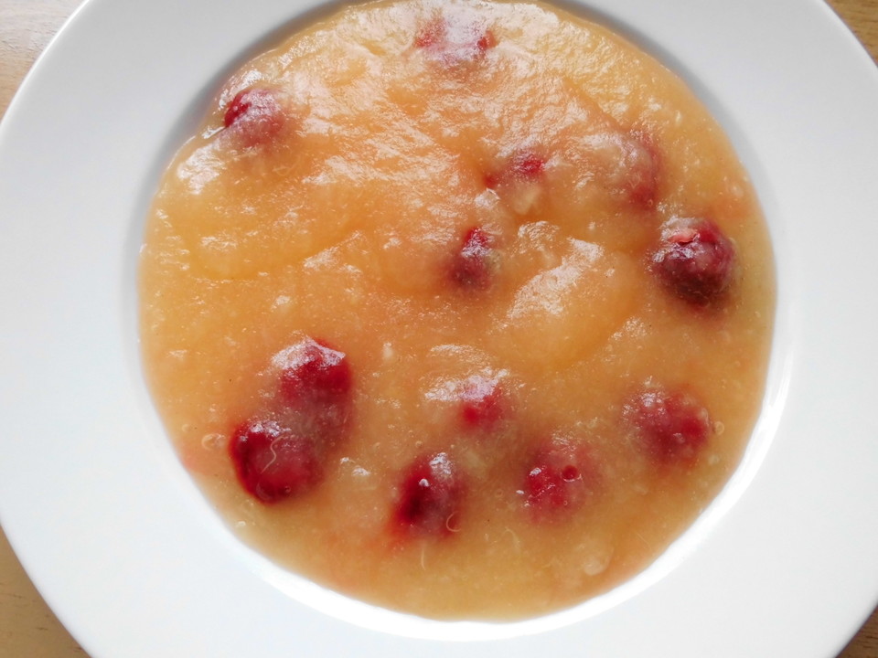Apfel - Himbeer - Grütze von kroky | Chefkoch.de