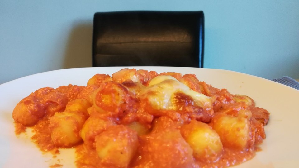 Gnocchi aus dem Ofen in Paprika-Tomaten-Sauce von fundelfish | Chefkoch.de