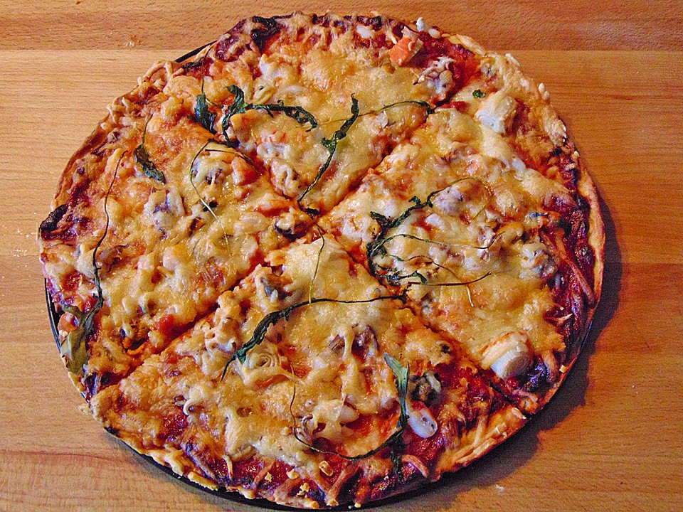 Pizza Frutti Di Mare - Ein sehr schönes Rezept | Chefkoch.de
