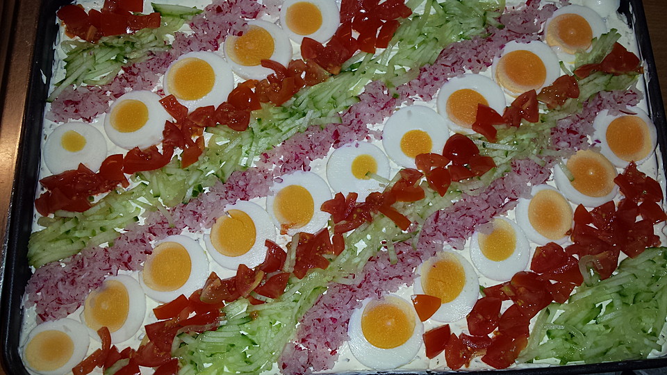 Schwarzbrottorte mit Eiern von DieLütte | Chefkoch.de