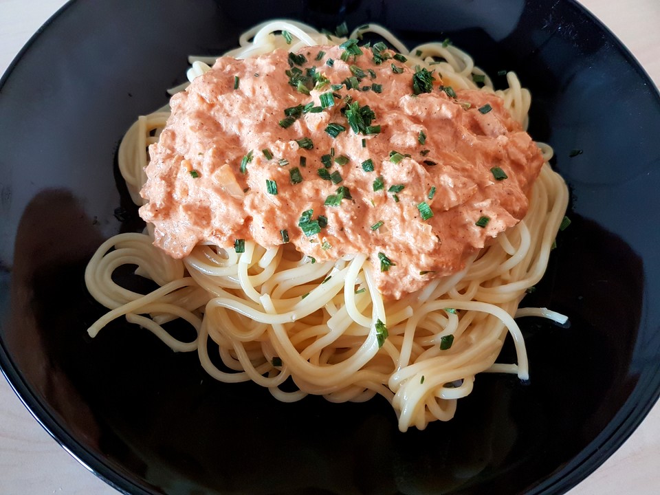 Thunfisch - Schmand - Pasta von mjamm | Chefkoch.de