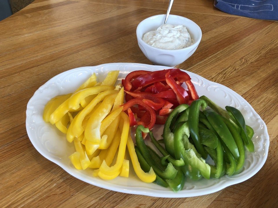 Paprika - Dip mit wenig Aufwand von Nise-cathy-cely-charly | Chefkoch.de