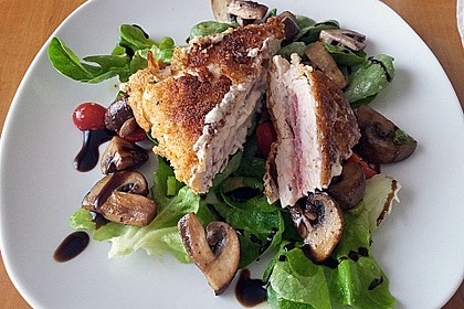 Cordon bleu von der Pute mit Kräuterfrischkäse 2