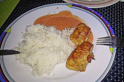 Cordon bleu von der Pute mit Kräuterfrischkäse 11