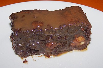 Twix White - Brownies mit Rahmkaramell - Topping 26