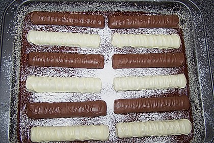 Twix White - Brownies mit Rahmkaramell - Topping 20
