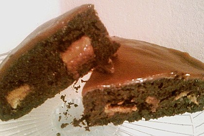 Twix White - Brownies mit Rahmkaramell - Topping 43