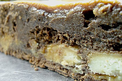 Twix White - Brownies mit Rahmkaramell - Topping 32