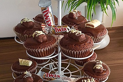 Twix White - Brownies mit Rahmkaramell - Topping 1