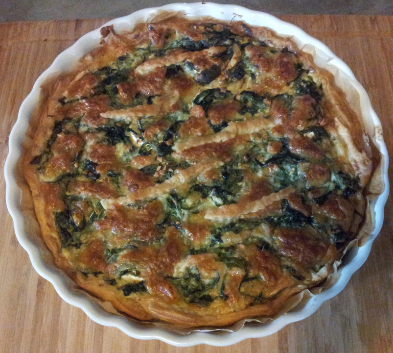 Quiche mit Rucola und Ziegenkäse von Koelkast | Chefkoch.de