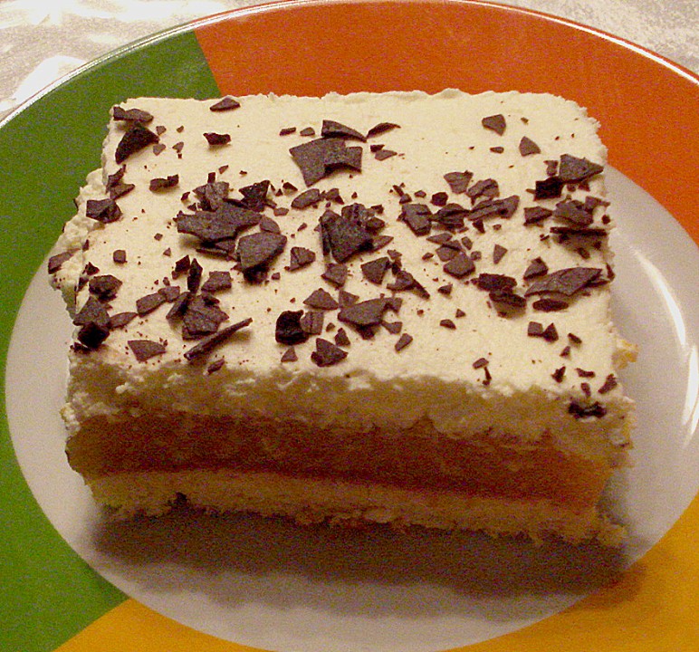 Pfirsich Vanille Schnitten - Rezepte Suchen