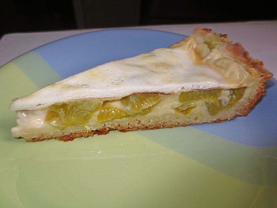 Rhabarberkuchen mit Pudding von runkelruebe1 | Chefkoch.de