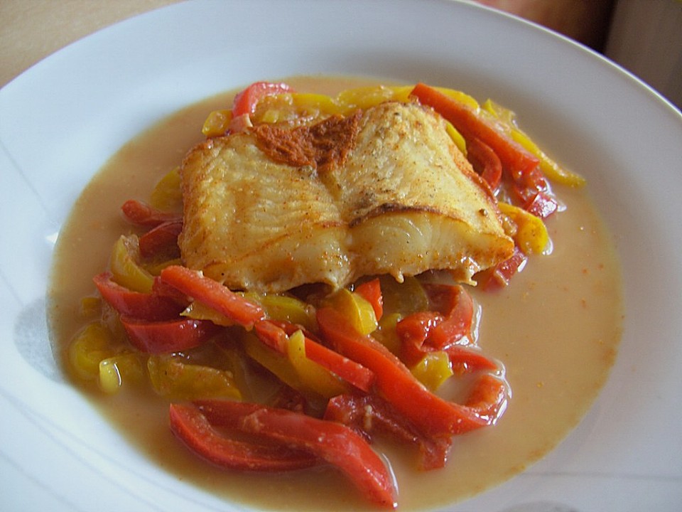 Paprika - Fisch - Ein schönes Rezept | Chefkoch.de