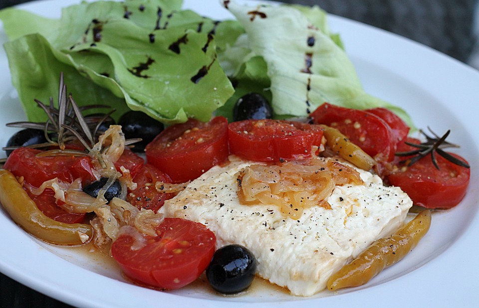 Schafskäse aus der Pfanne von Katrin313 | Chefkoch.de